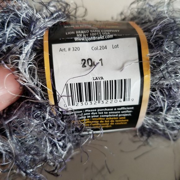 61h11xlcqzL._AC_UF350,  Lion Brand Fun Fur Fancy Fur Various Colors 7 Skeins Lavender Glacier Sandstone